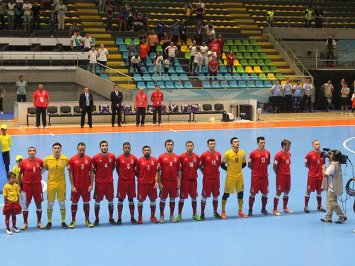 Azerbaijani futsal team learn kick off time of Thailand match 